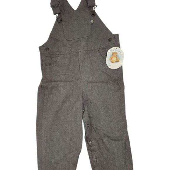 All Mine 24 Month 100% Cotton Coveralls NWT Holiday Bear - Picture 6 of 9